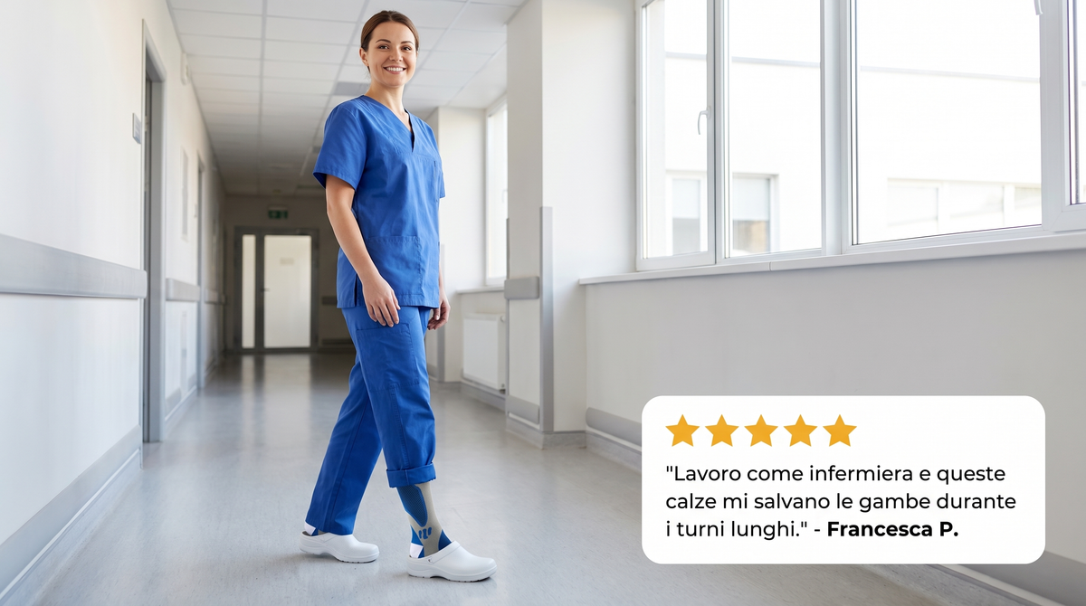 Calze a Compressione Mediche - Recensione cliente